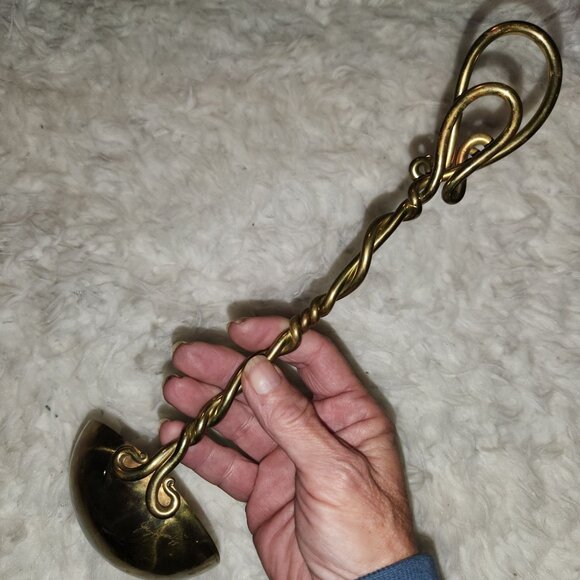 Vintage Handcrafted Brass Ladle By Joe Spoon 88 - Picture 2 of 10